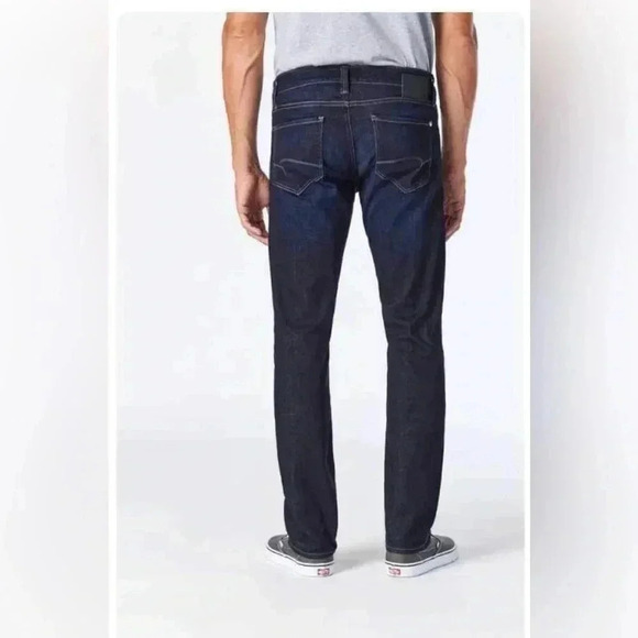 Mavi Marcus Slim Straight Blue Jeans Size 32 - Picture 3 of 12